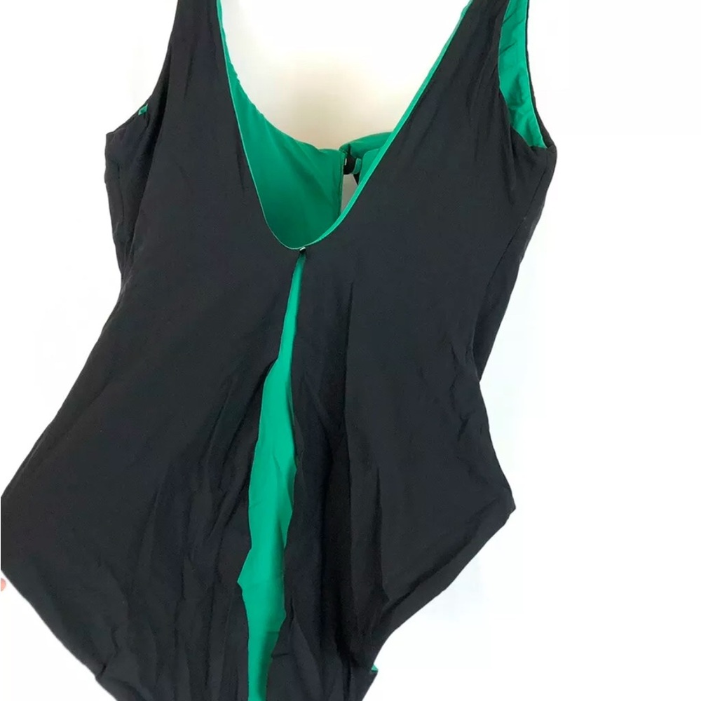 Kate Spade Women’s Solid Reversible Black Green O… - image 3